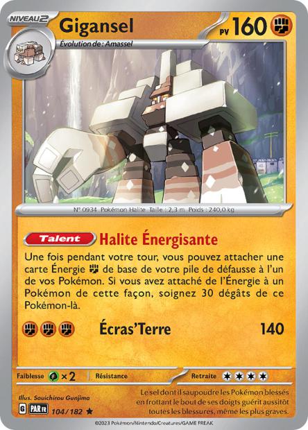 POKEMON EV04 - Carte unité HOLOGRAPHIQUE