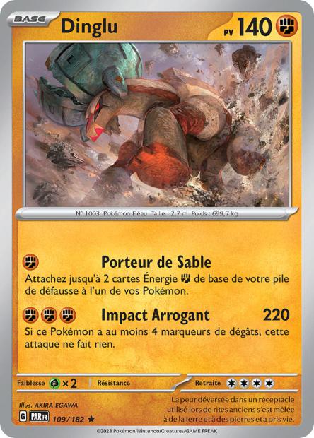 POKEMON EV04 - Carte unité HOLOGRAPHIQUE