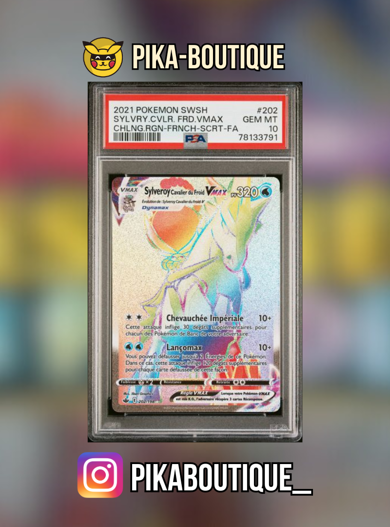 202 - PSA10 SYLVEROY FROID - Carte gradée -