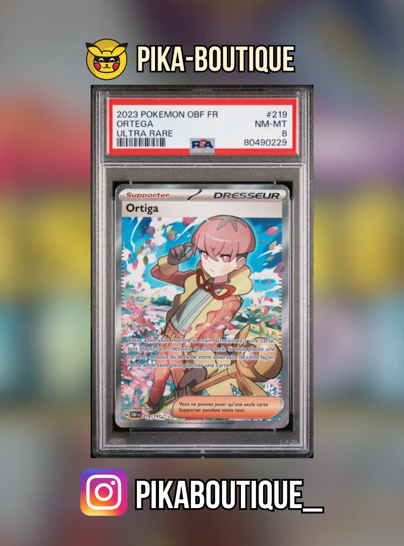 219 - PSA8 ORTEGA - Carte gradée -