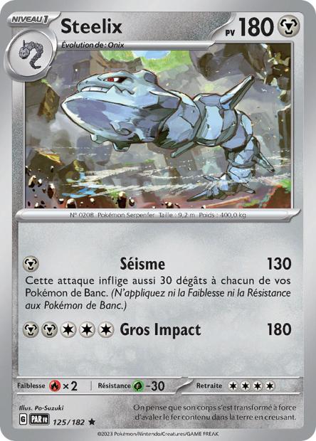POKEMON EV04 - Carte unité HOLOGRAPHIQUE