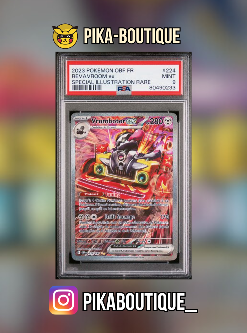 224 - PSA9 VROMBOTOR - Carte gradée -