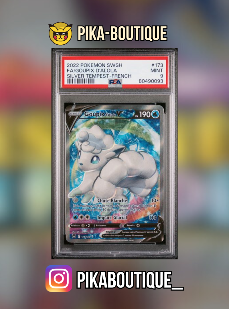 173 - PSA9 GOUPIX - Carte gradée -