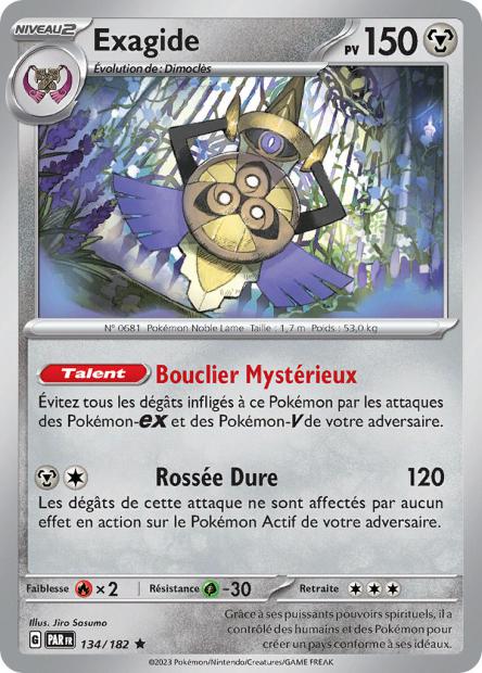 POKEMON EV04 - Carte unité HOLOGRAPHIQUE