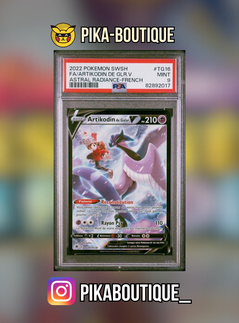 TG16 - PSA9 ARTIKODIN DE GALAR - Carte gradée -