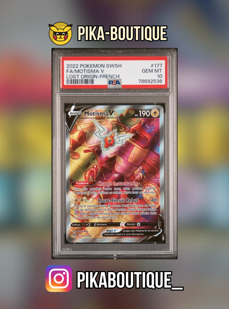 177 - PSA10 MOTISMA ALT - Carte gradée -