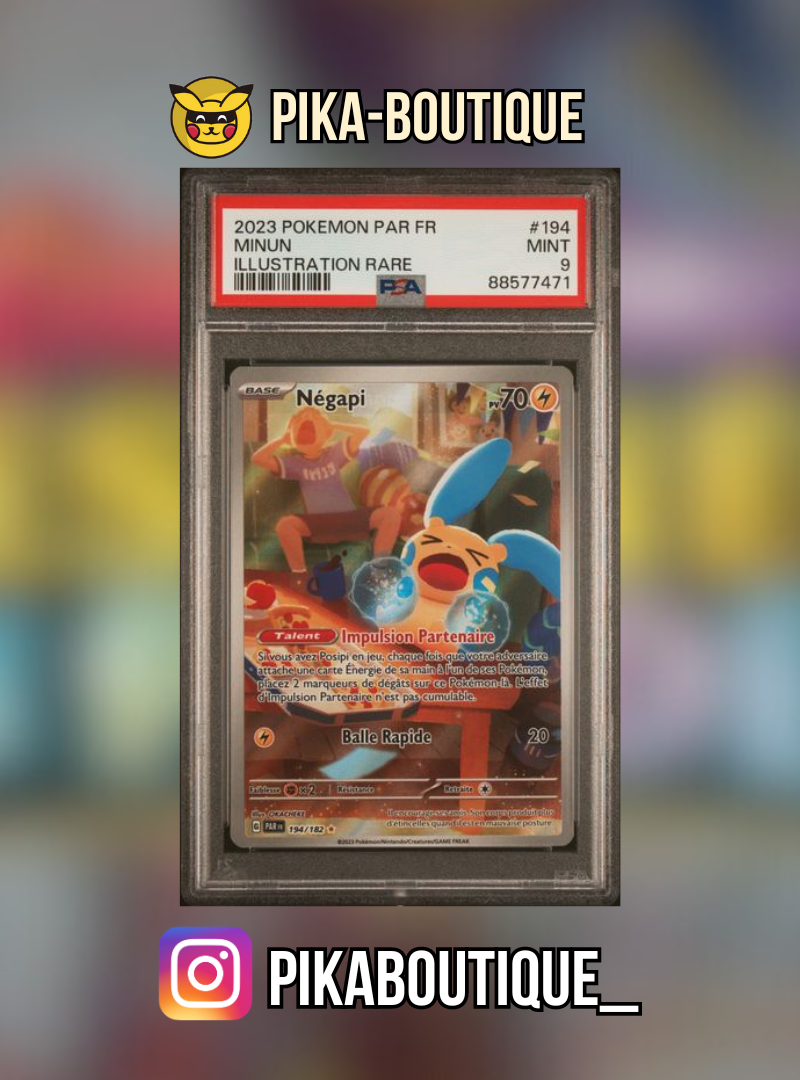 194 - PSA9 NEGAPI - Carte gradée -