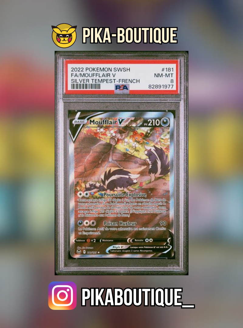 181 - PSA8 MOUFFLAIR - Carte gradée -