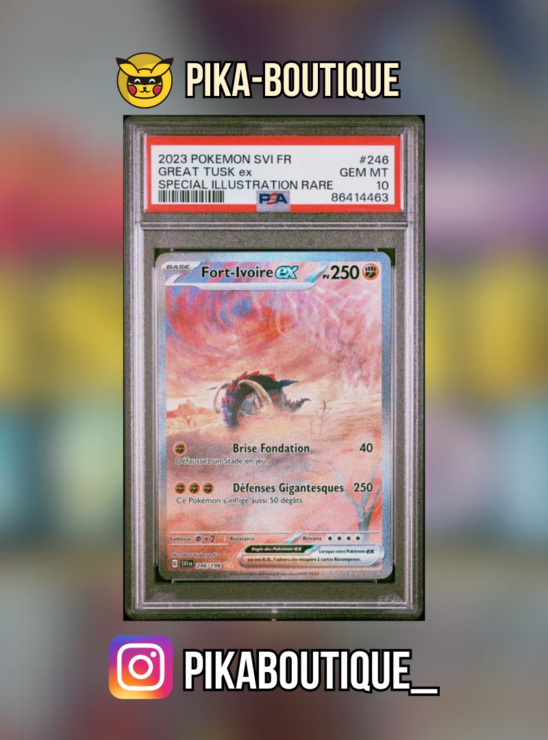 246 - PSA10 FORT-IVOIRE - Carte gradée -