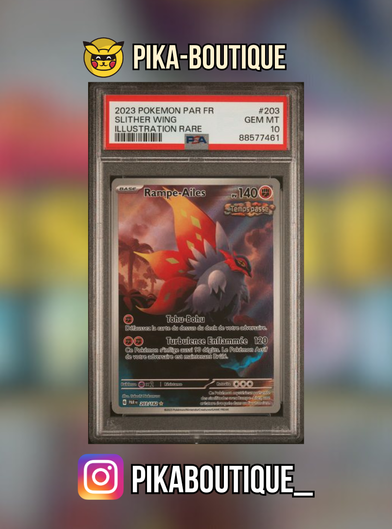 203 - PSA10 RAMPE-AILES - Carte gradée -