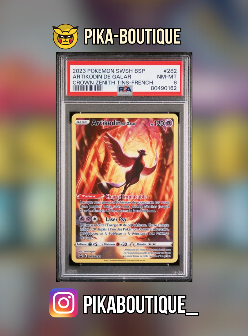 282 - PSA8 ARTIKODIN DE GALAR - Carte gradée -