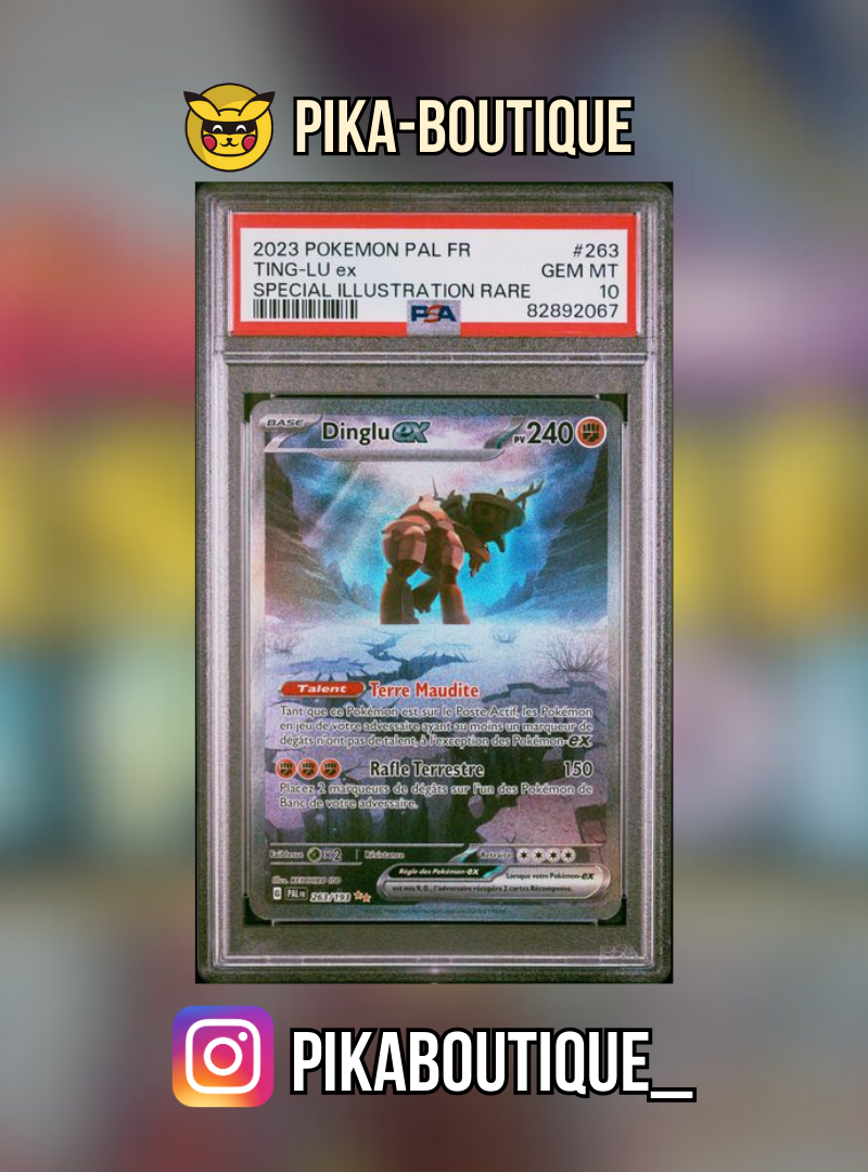 263 - PSA10 DINGLU - Carte gradée -