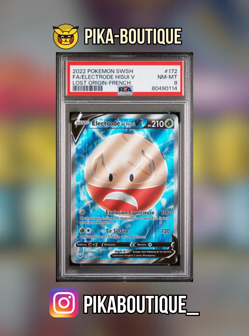 172 - PSA8 ELECTRODE - Carte gradée -