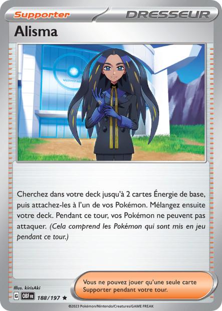 POKEMON EV03 - Carte unité HOLOGRAPHIQUE