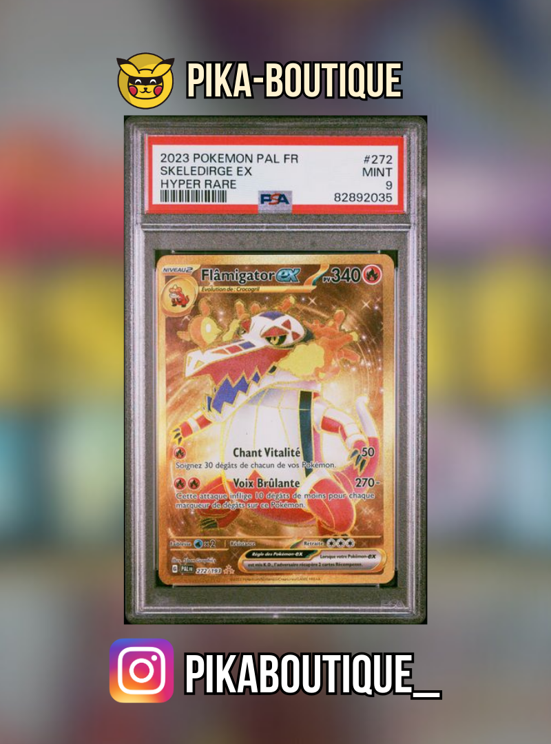 272 - PSA9 FLAMIGATOR - Carte gradée -