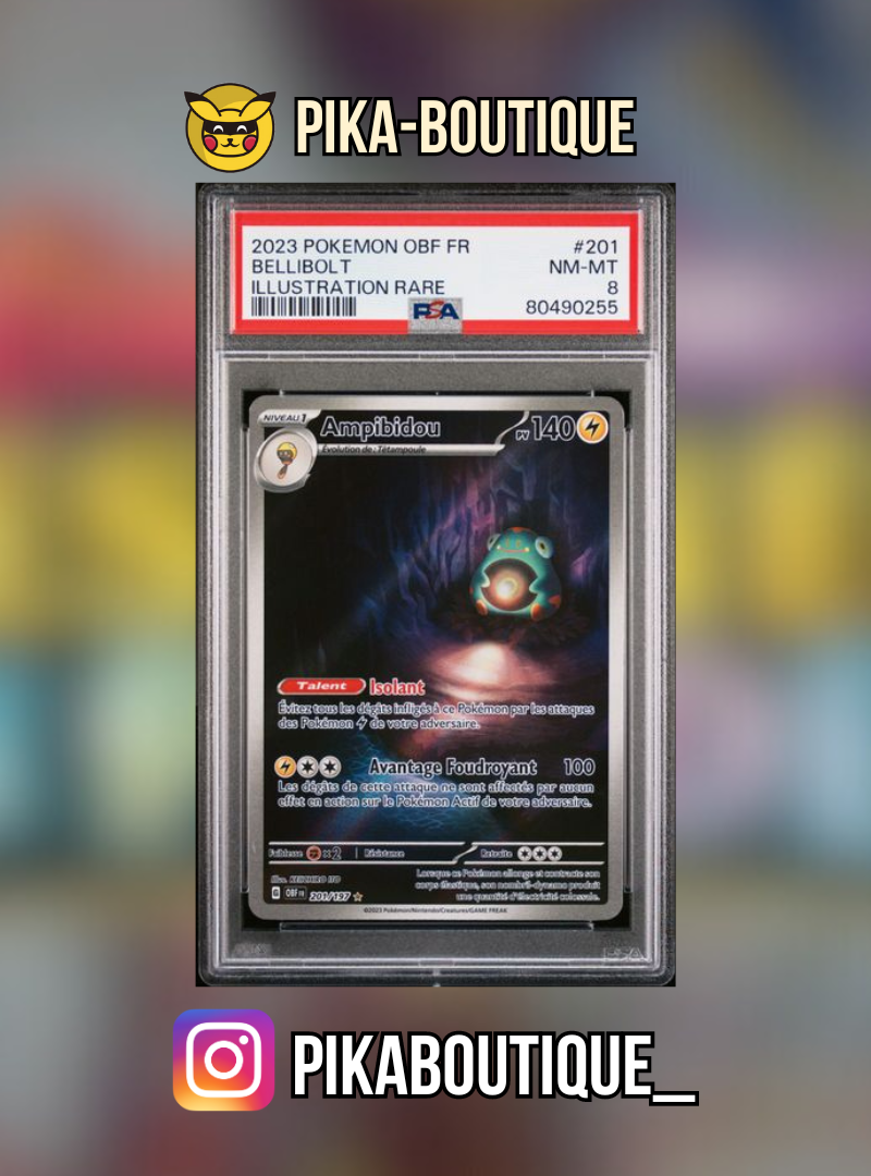 201 - PSA8 AMPIBIDOU - Carte gradée -