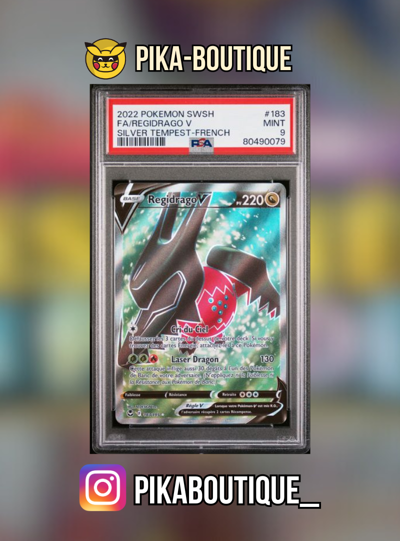 183 - PSA9 REGIDRAGO - Carte gradée -