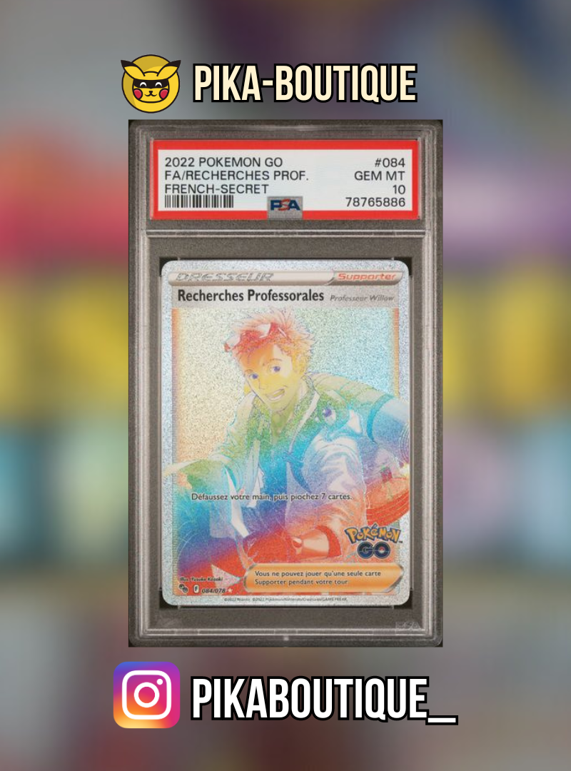 084 - PSA10 RECHERCHES PROFESSORALES - Carte gradée -