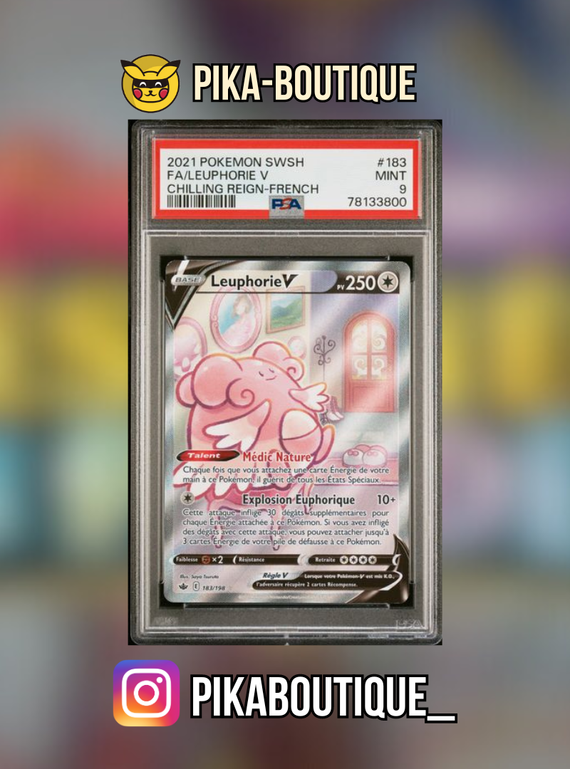 183 - PSA9 LEUPHORIE - Carte gradée -