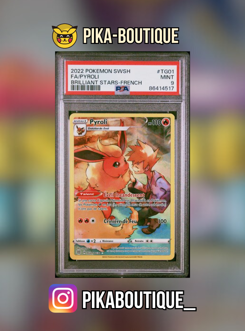TG01 - PSA9 PYROLI - Carte gradée -