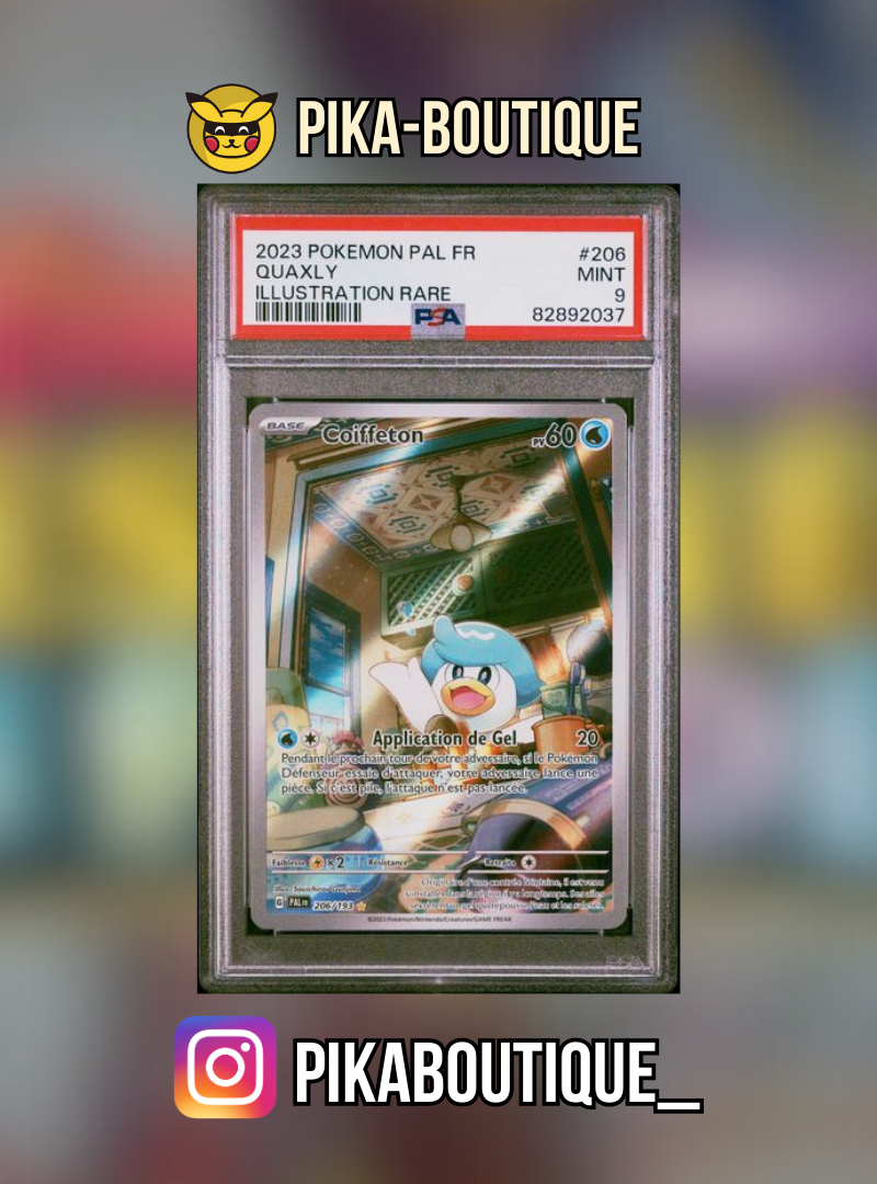 206 - PSA9 COIFFETON - Carte gradée -