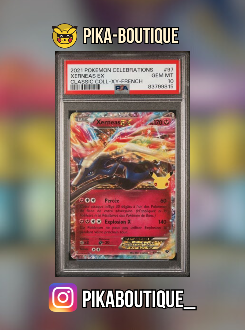 097 - PSA10 XERNEAS - Carte gradée -