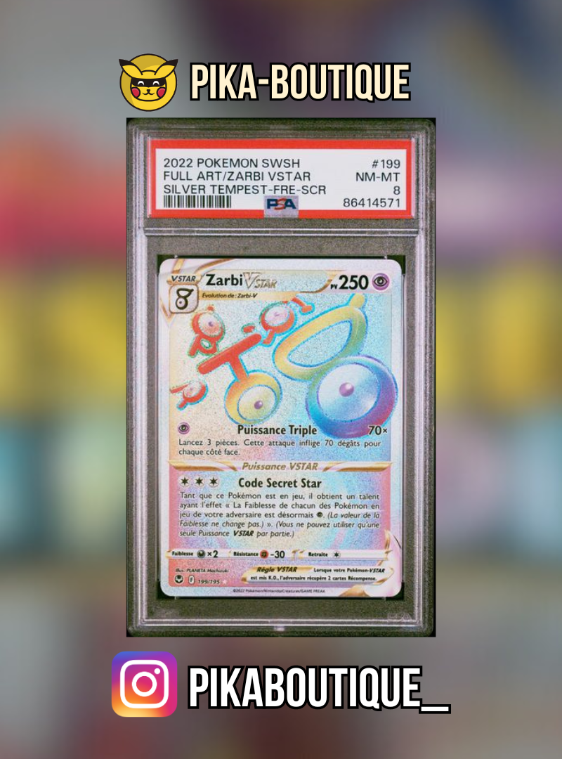 199 - PSA8 ZARBI - Carte gradée -