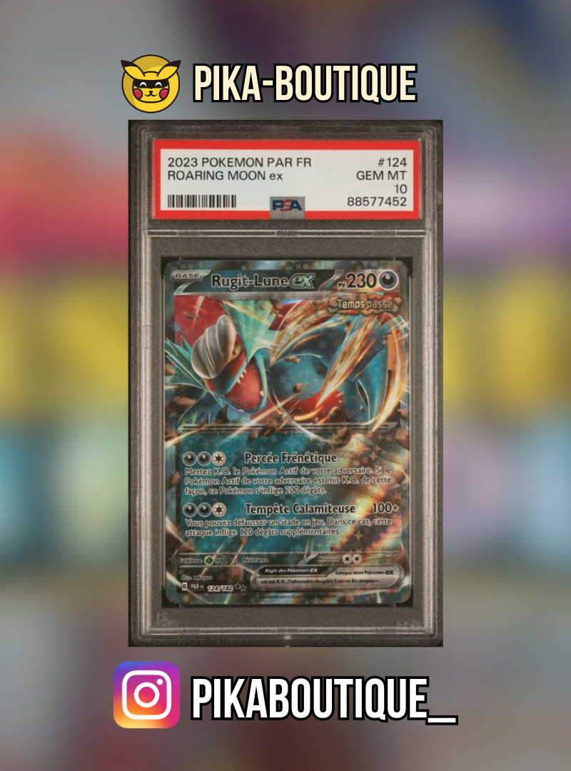124 - PSA10 RUGIT LUNE - Carte gradée -