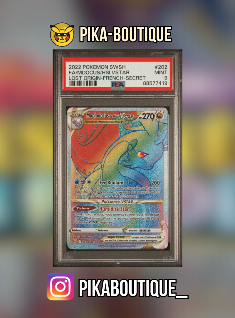 202 - PSA9 MUPLODOCUS - Carte gradée -