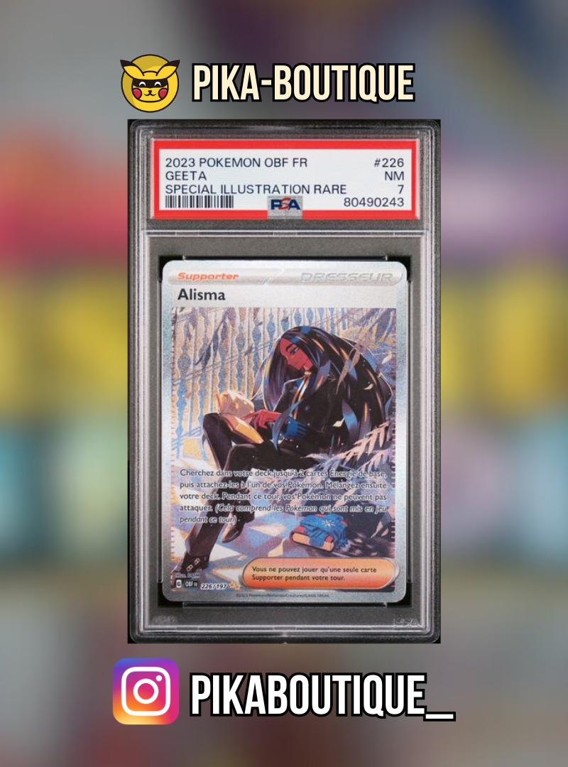 226 - PSA7 ALISMA - Carte gradée -