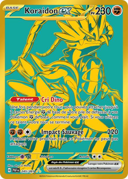 POKEMON EV4.5 - Carte unité ULTRA RARE