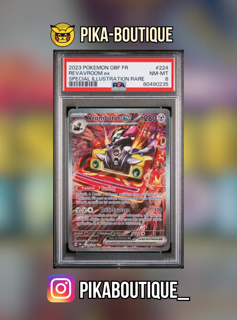 224 - PSA8 VROMBOTOR - Carte gradée -