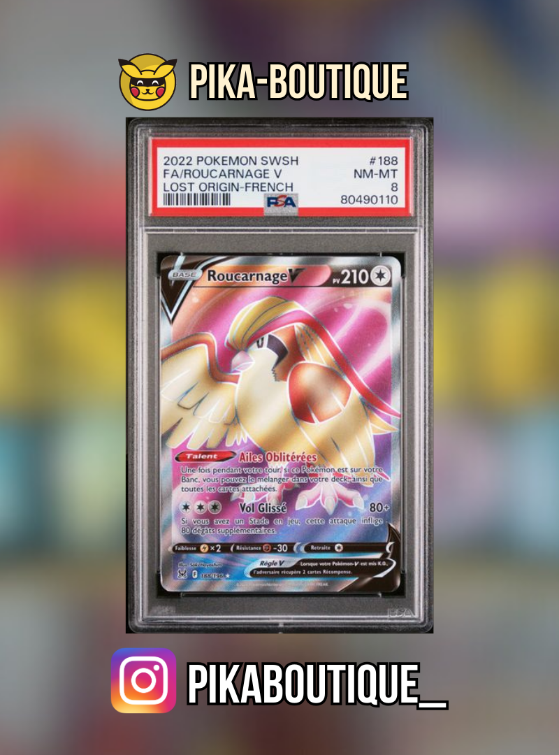 188 - PSA8 ROUCARNAGE - Carte gradée -