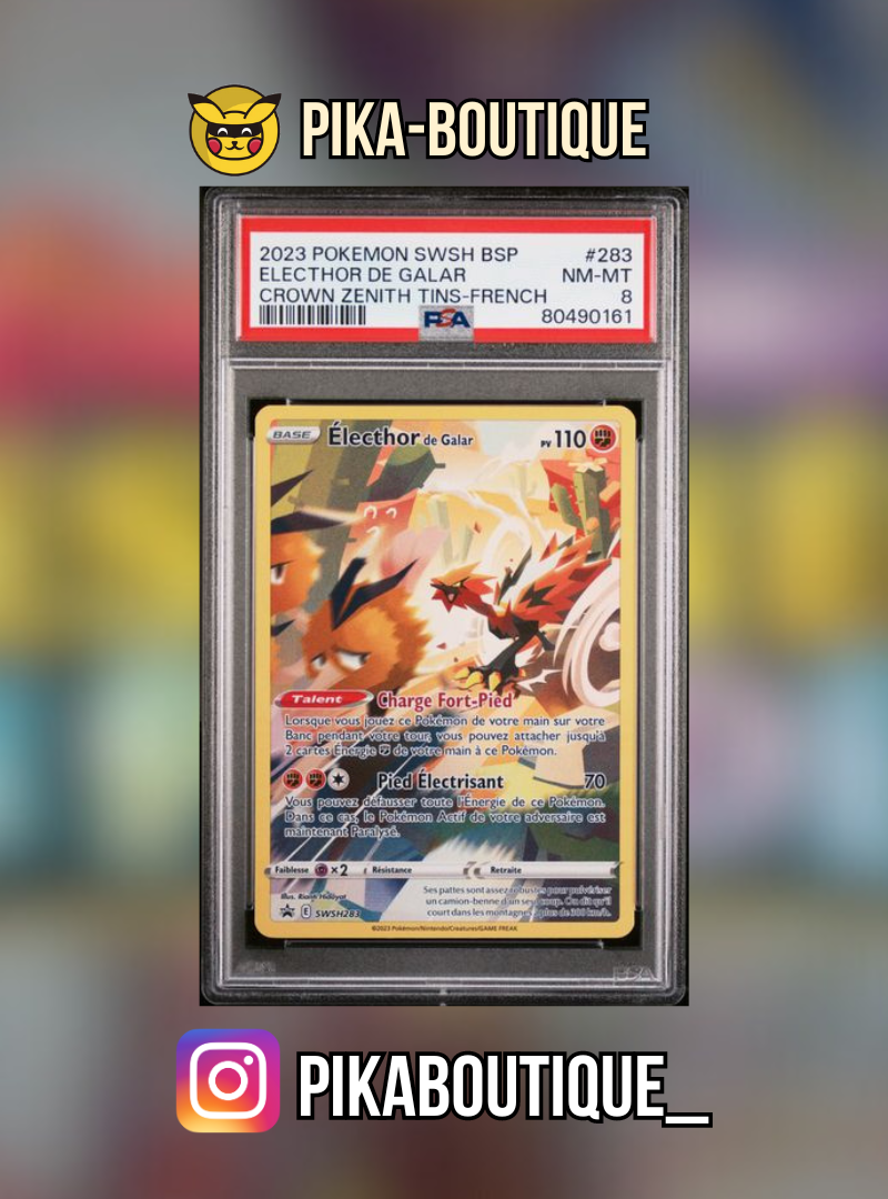 283 - PSA8 ELECTHOR DE GALAR - Carte gradée -