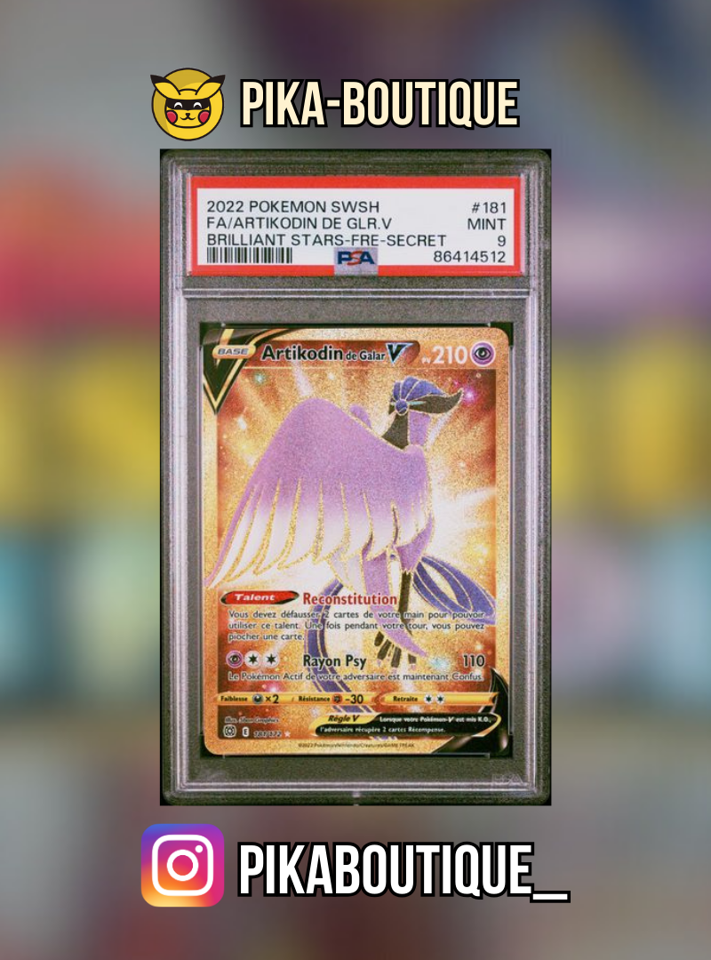 181 - PSA9 ATIKODIN DE GALAR - Carte gradée -