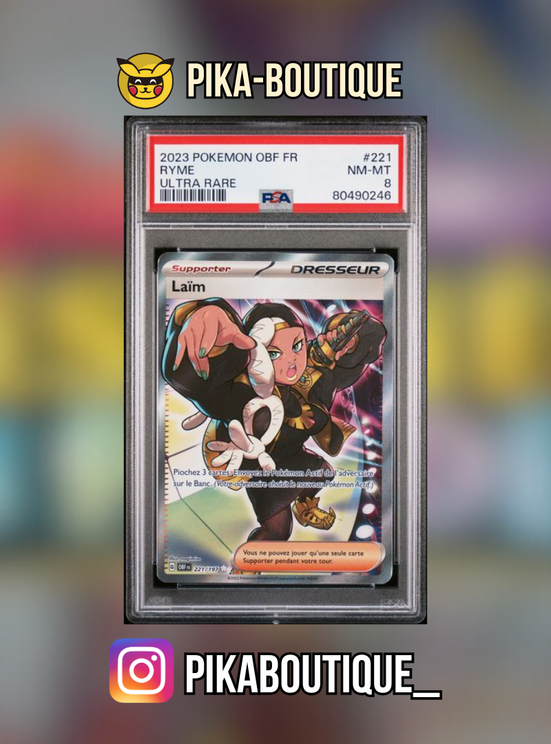 221 - PSA8 LAIM - Carte gradée -