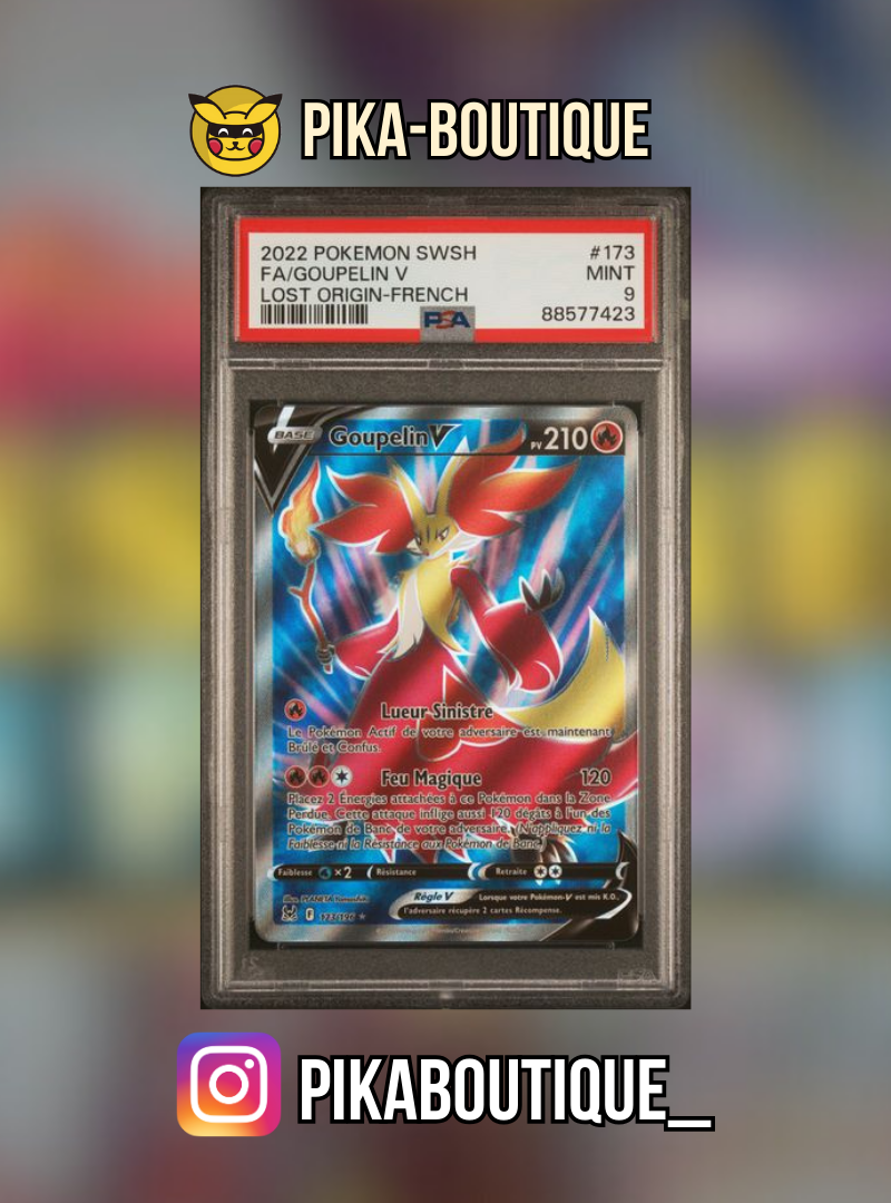 173 - PSA9 GOUPELIN - Carte gradée -