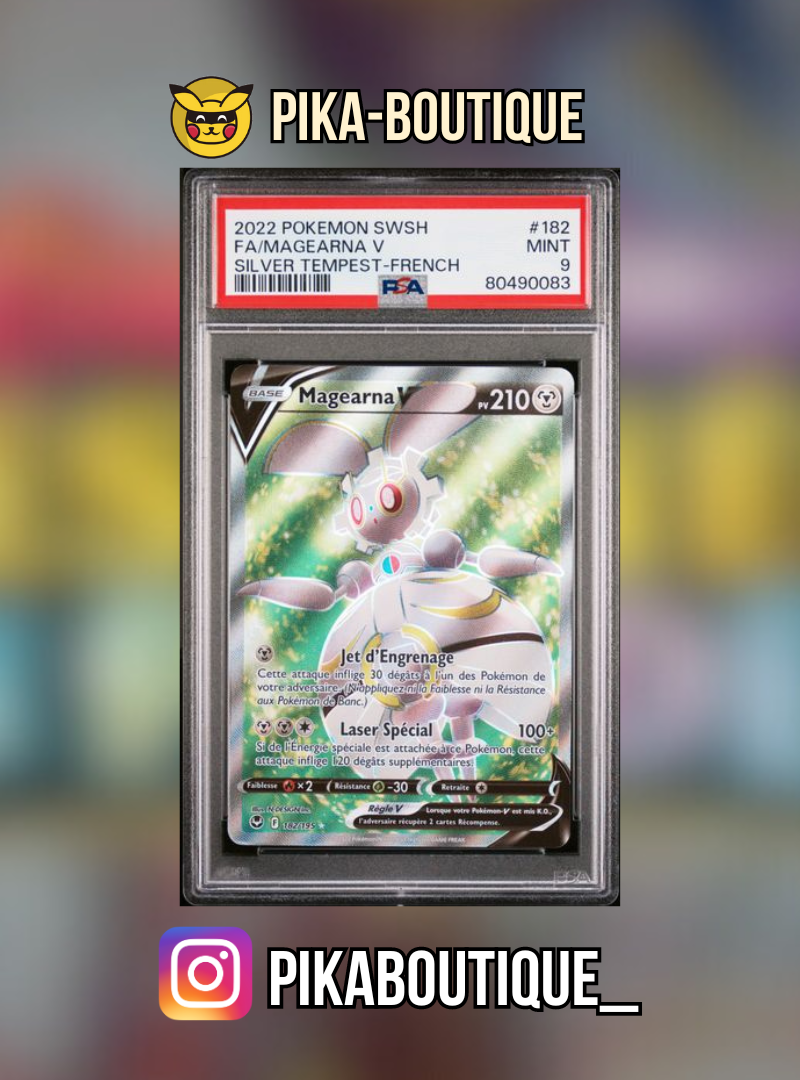 182 - PSA9 MAGEARNA - Carte gradée -
