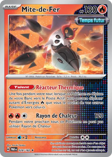 POKEMON EV04 - Carte unité HOLOGRAPHIQUE