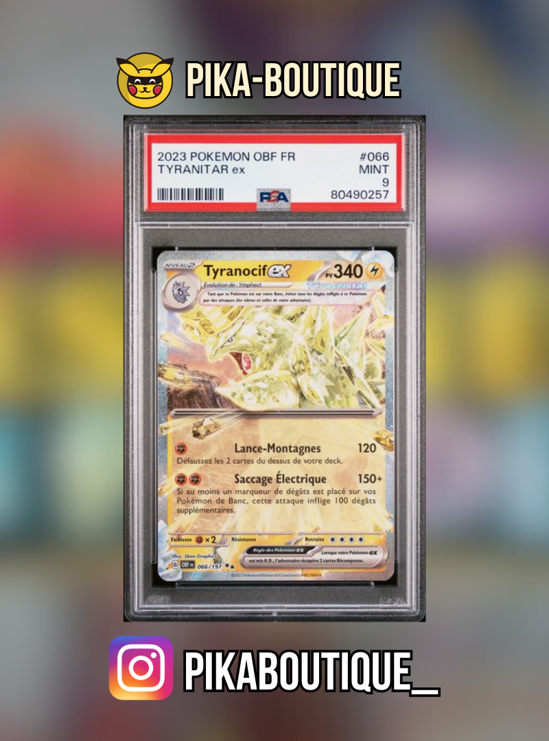 066 - PSA9 TYRANOCIF - Carte gradée -