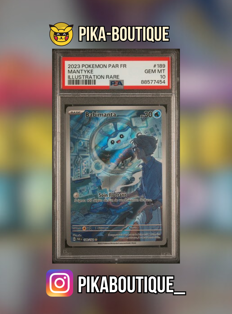 189 - PSA10 BABIMANTA - Carte gradée -