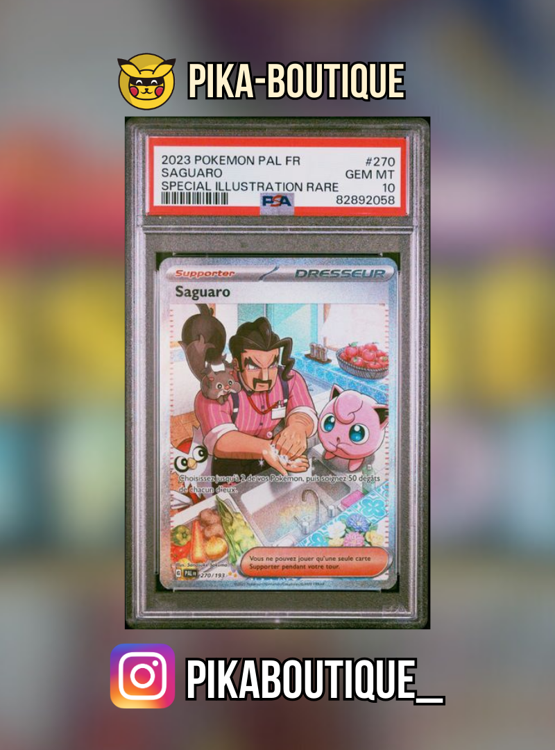 270 - PSA10 SAGUARO - Carte gradée -