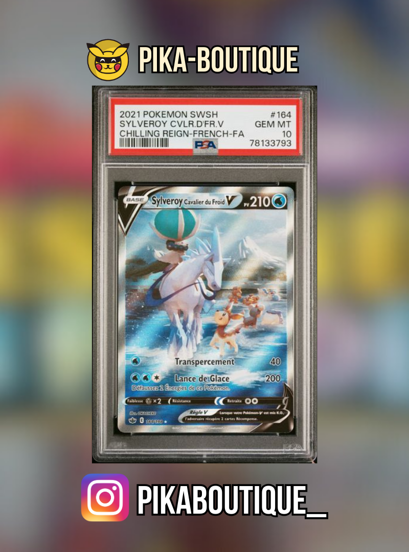 164 - PSA10 SYLVEROY CAVALIER DU FROID - Carte gradée -