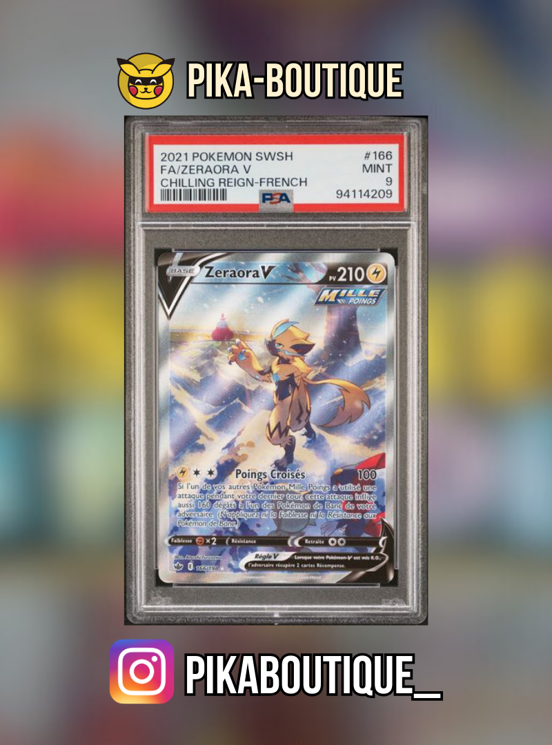 166 - PSA9 ZERAORA ALT - Carte gradée -