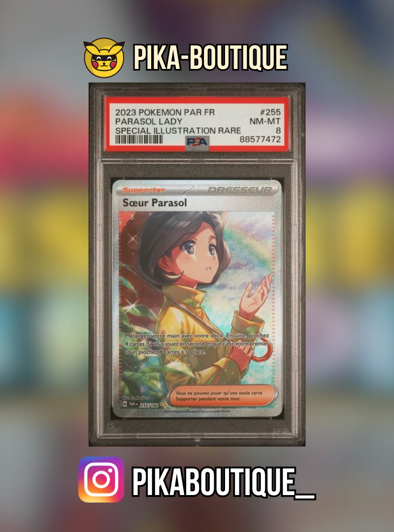 255 - PSA8 SOEUR PARASOL - Carte gradée -