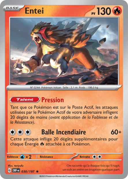 POKEMON EV03 - Carte unité HOLOGRAPHIQUE