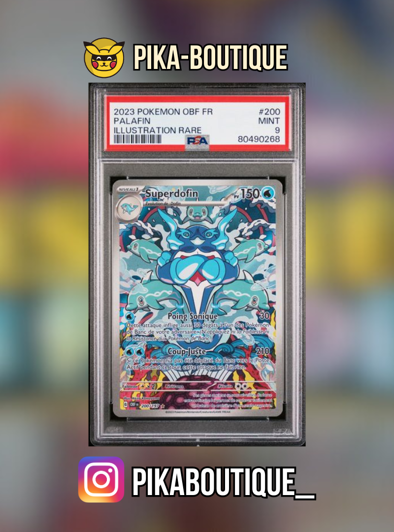 200 - PSA9 SUPERDOFIN - Carte gradée -