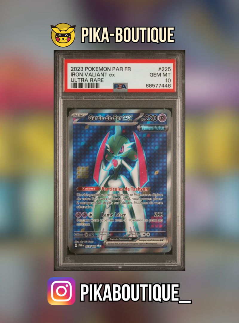 225 - PSA10 GARDE DE FER - Carte gradée -