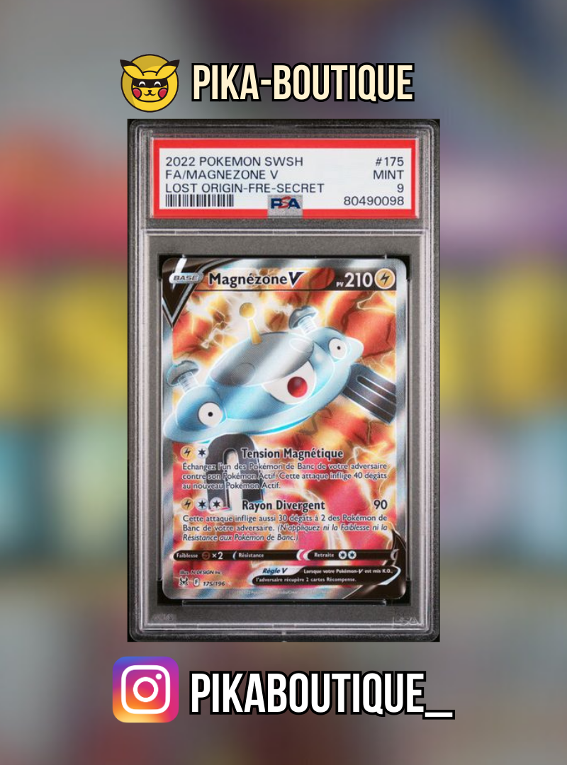 175 - PSA9 MAGNEZONE - Carte gradée -