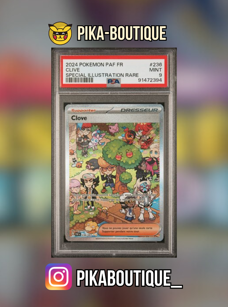 236 - PSA9 CLOVE ALT - Carte gradée -